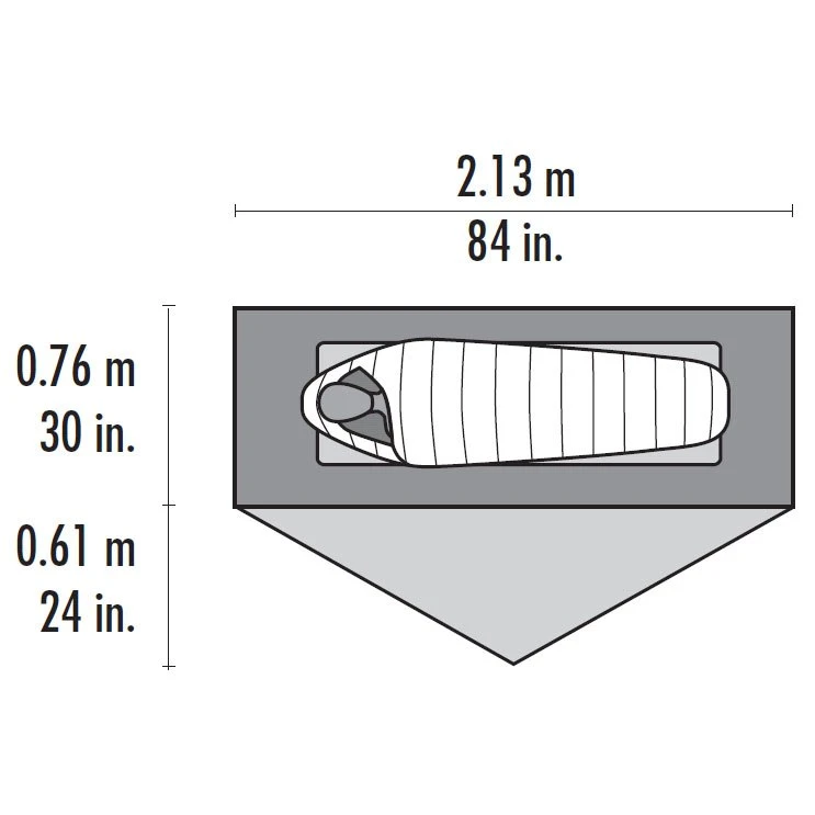 MSR Carbon Reflex 1 V4 Tent - Green 4 MSR Carbon Reflex 1 V4 Tent - Green - Image 2