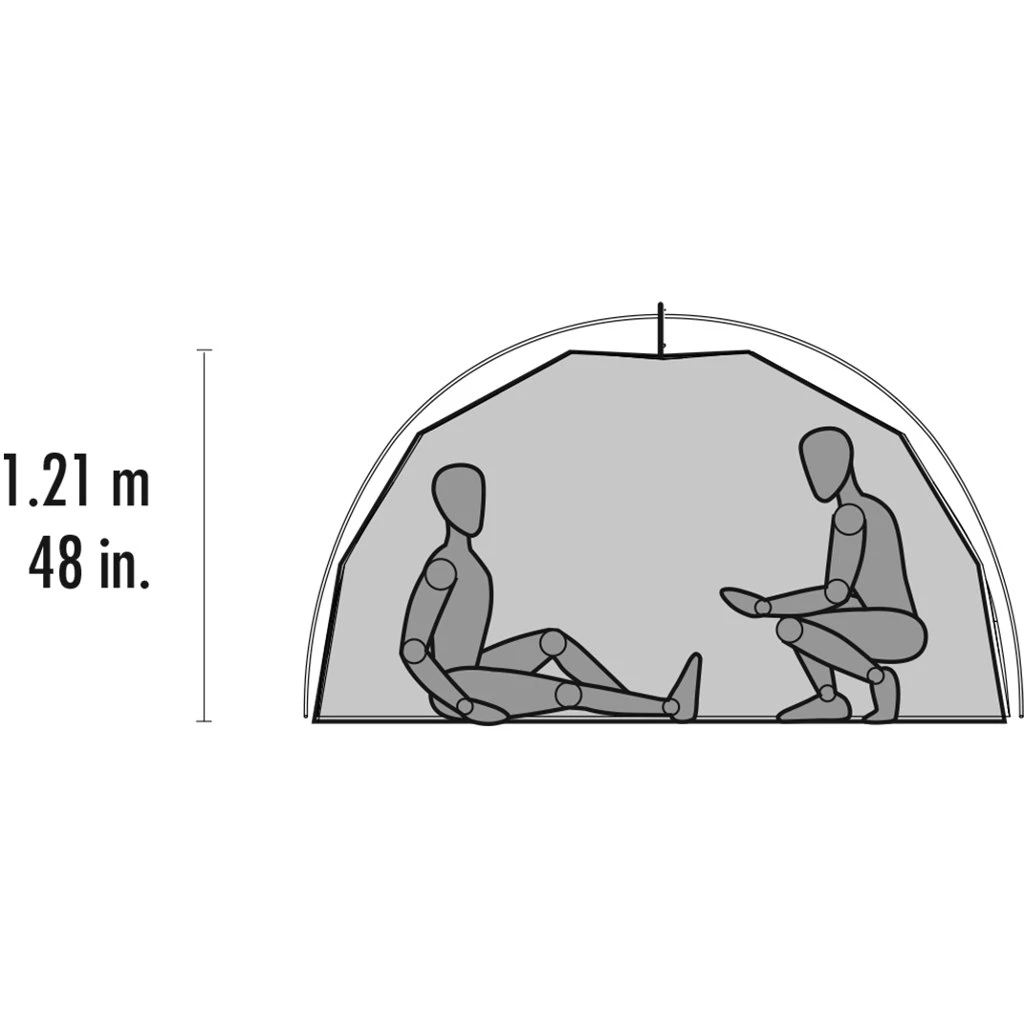 MSR Elixir 4 Tent - Grey 5 MSR Elixir 4 Tent - Grey - Image 3