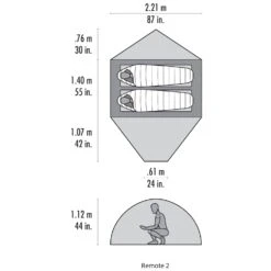 MSR Remote 2 Tent -Msr msr 13113 remote2 d 836790