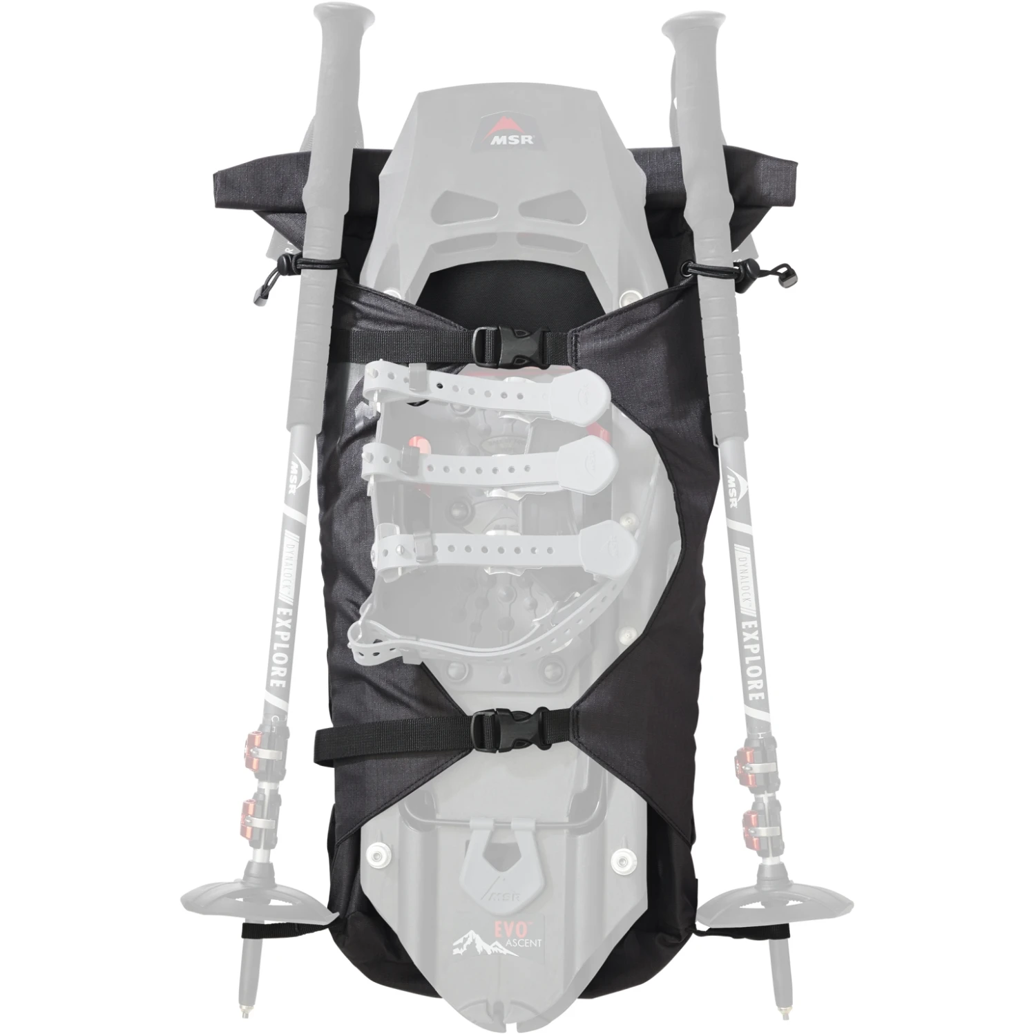MSR Snowshoe Carry Backpack - 19L - Charcoal 5 MSR Snowshoe Carry Backpack - 19L - Charcoal - Image 3