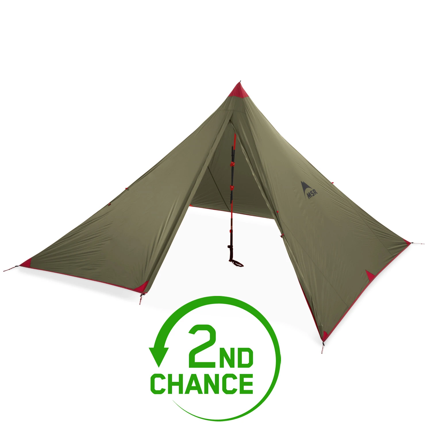 MSR Front Range 4 Outer Tent - Green - 2nd Choice 3 MSR Front Range 4 Outer Tent - Green - 2nd Choice