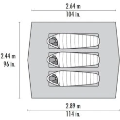 MSR Thru-Hiker 70 Wing Tarp - Amber -Msr msr thru hiker 70 wing tarp amber 1 1517176